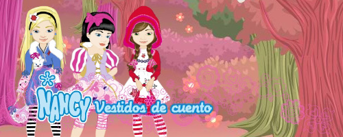 Nancy vestidos de cuento screenshot